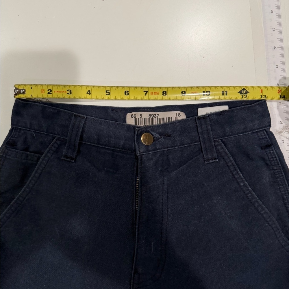 Carhartt Men's Blue Cargo Pants - Picture 8 of 10